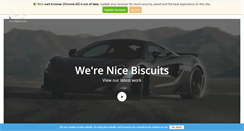 Desktop Screenshot of nicebiscuits.co.uk